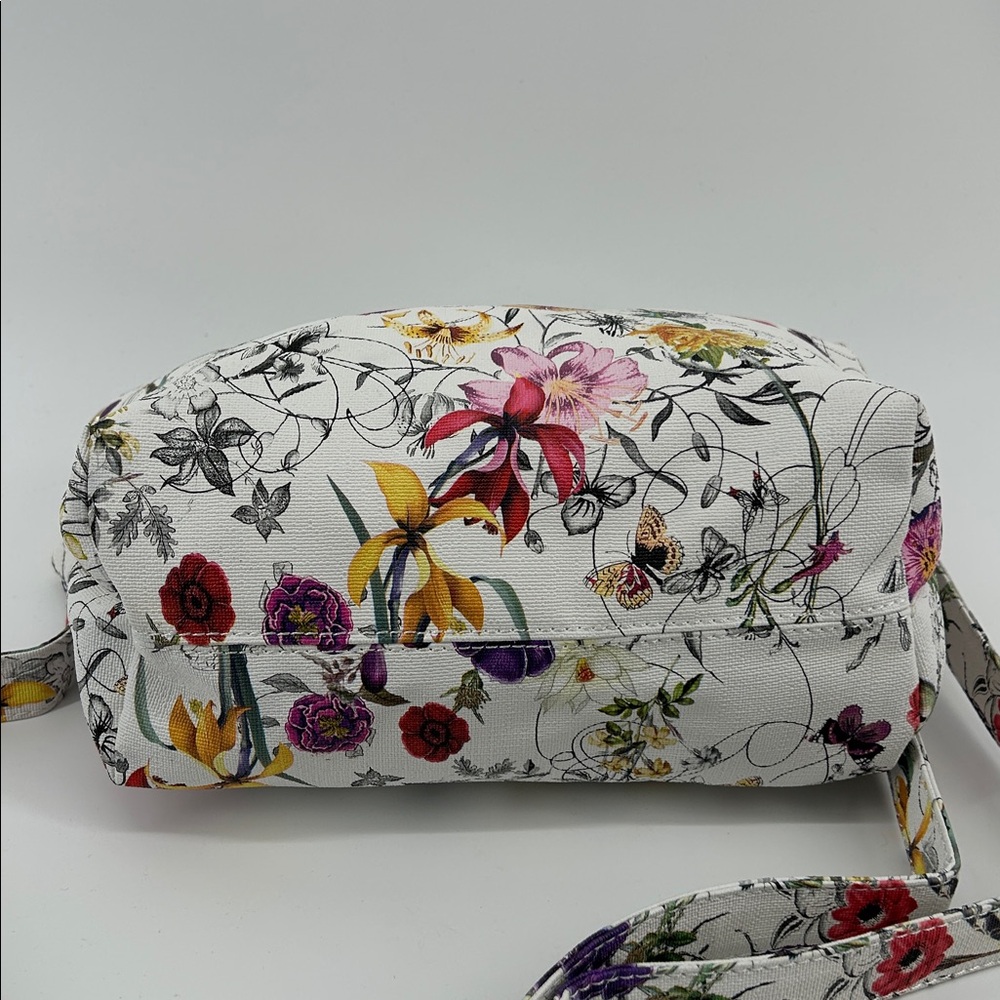 Imoshian Floral Spring Women's Shoulder Bag W Charm Adjustable Strap NWOT - Picture 5 of 9